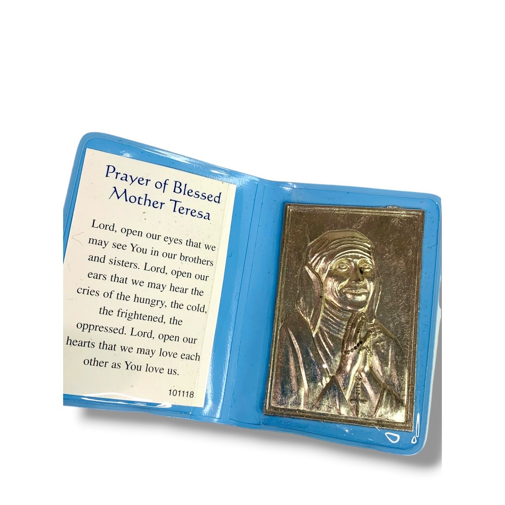 Prayer of Blessed Mother Teresa Sacred Heart Monastery Pocket Prayer Folder